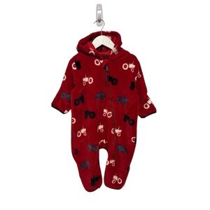 ⭐️ 5/$30 Hatley Kids Fleece One Piece size 12-18 Months